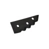 Couteau pour mélangeurs de fourrage - revêtement carbure - gauche - Sgariboldi - CL-04.008
