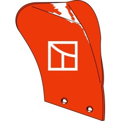 Étrave pour rasette MS2 - droite - Niemeyer - 26310