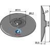 Disque de semoir Ø250x2,5 - Huard - K3000060