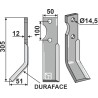 Dent rotative DURAFACE 300x50mm, gauche - Jones