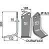 Couteau DURAFACE 203x105mm, gauche - Kuhn - 52359110