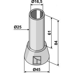 Entretoise 84xØ16,5xØ45 - Kuhn - A5448590