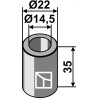 Entretoise 35xØ14,5xØ22 - Nobili