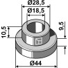 Entretoise 20xØ18,5xØ44 - Seppi - 36902044