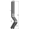 Étancon pour soc lame planet - Einböck - 6350-0135