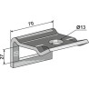 Bride de fixation pour dent 40x12 - Einböck - 15-279-01