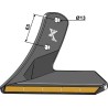 Aileron de rechange - Carbure - gauche - Kuhn - H2212510