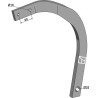 Dent 60x25 - droite - Lemken Rubin - 4128170