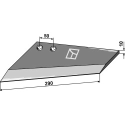 Aileron de rechange - gauche - Razol - 3490