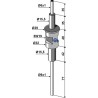 Tube pour engrais liquide - Bourgault