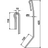 Griffe de semoir Ø9mm - Amazone - 976005