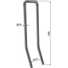 Griffe de Semoir Ø14mm - Bednar - KM210006