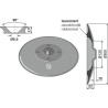 Disque de semoir Ø300x2,5 - Huard - K3000080