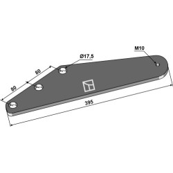 Plaque de support - Strautmann - 60903206