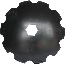 Disque crénelé Ø610x5 - Quivogne