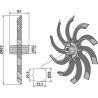 Roue houe - gauche - Kongskilde - 200001403