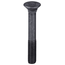 Boulon de charrue DIN608 M12x1,75x100 sans écrou hexagonal