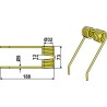 Dent pick-up Ø5 - New Holland - 80131673