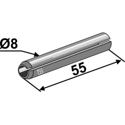Goupille de serrage - Ø8x55