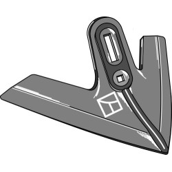 Soc triangulaire 310mm, modèle forgé - Köckerling Vario - 506013