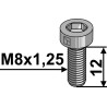 Boulon à 6 pans creux M8 - 8.8 - Amazone