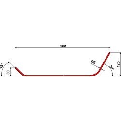Dent andaineur soleil Ø6 - Landsberg - 294002E - OR0422