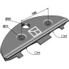 Patin de faucheuse - John Deere - DC50000