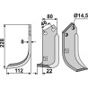 Couteau 228x80mm, gauche - Ferri & Simoni