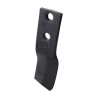 Dent rotative 196x50mm, droit - Tortella