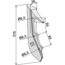 Soc de semoir - Kuhn - BLA0091D