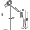 Griffe de semoir Ø7mm - Saxonia