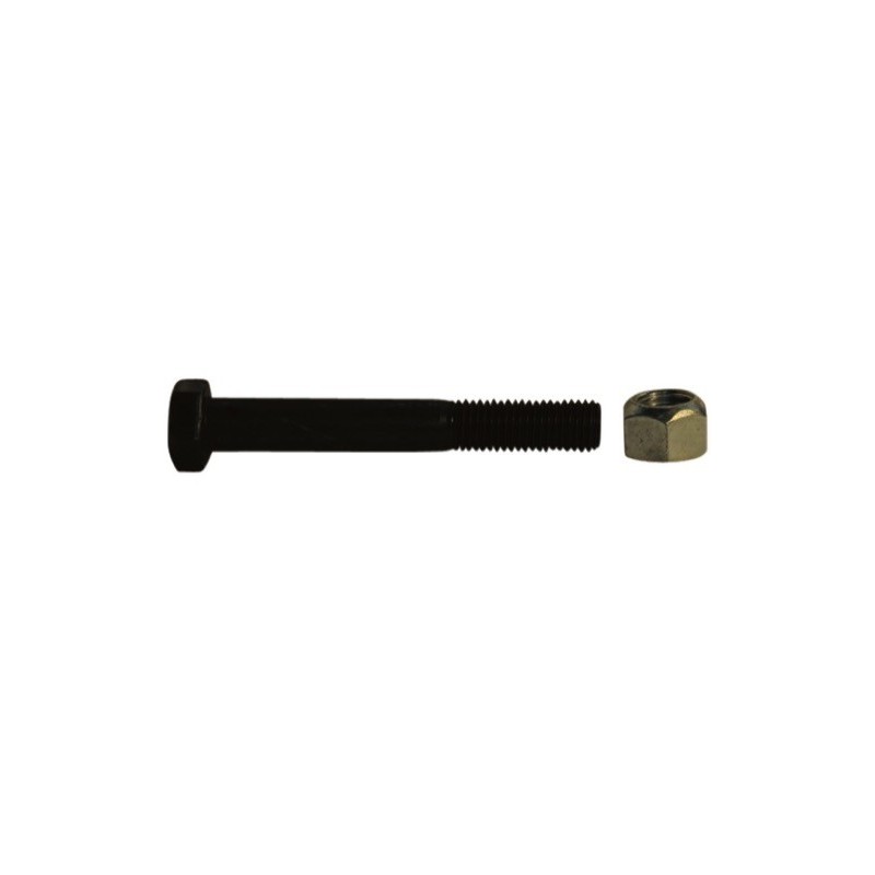 Boulon à tête hexagonale M20x2,5x140 avec écrou à freinage interne - Tünnißen & Stocks - 11668