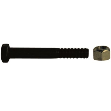 Boulon à tête hexagonale M20x2,5x140 avec écrou à freinage interne - Tünnißen & Stocks - 11668