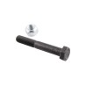 Boulon à tête hexagonale M12x1,75x80 avec écrou à freinage interne - Agromet