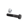 Boulon à tête hexagonale M12x1,75x60 avec écrou à freinage interne - Rasant