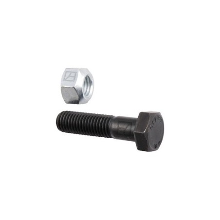 Boulon à tête hexagonale M12x1,75x50  avec écrou à freinage interne - Fischer