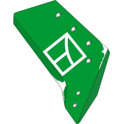 Soc à pointe réversible - 18'' - droite - Kverneland - KK073080
