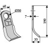Couteau-Y 190x60mm - Saxonia