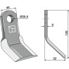 Couteau-Y 120x40mm - Forigo-Roteritalia