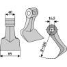 Marteau broyeur 85x40mm - ACMA