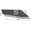 Aileron de rechange - type Becker - modèle renforcé, droit - Fortschritt