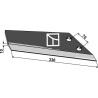 Aileron de rechange - type Becker - modèle standard, droit - Fortschritt