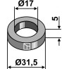 Rondelle Ø31,5x5xØ17 - S.M.A.
