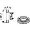 Bague de sécurité Ø35,5x7xØ20,5 - Tünnißen & Stocks - 3025
