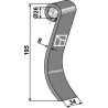 Fléau central 195x34mm - Nobili - 6061701 / J1551147 / J1551128