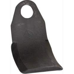 Couteau coudé 120x61mm - Tünnißen & Stocks