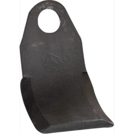 Couteau coudé 120x61mm - Tünnißen & Stocks