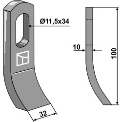 Fléau 100x32mm - Turner
