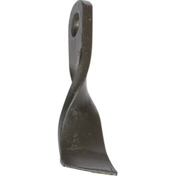 Couteau torsadé 160x40mm - Assaloni - 191300108