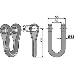 Manille Ø16,5 - Noremat - 103086